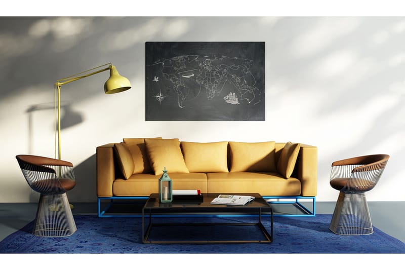 Tavla Resa Runt Världen 90x60 - Artgeist sp. z o. o. - Inredning - Tavlor & konst - Canvastavlor