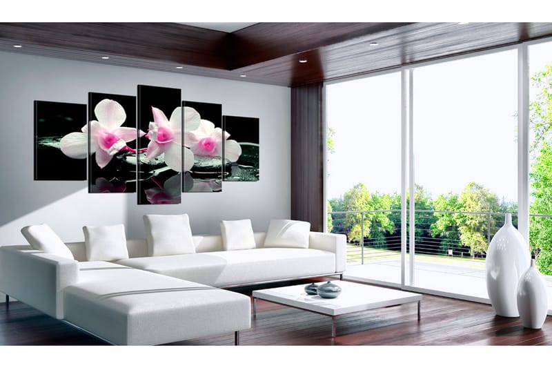 Tavla Rest Of Orchids 200x100 - Artgeist sp. z o. o. - Inredning - Tavlor & konst - Canvastavlor