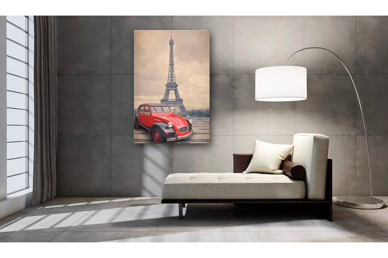 Tavla Retro Paris 80x120 - Artgeist sp. z o. o. - Inredning - Tavlor & konst - Canvastavlor