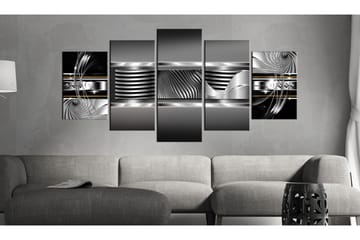 Tavla Rhythm Of Platinum 100x50 - Artgeist sp. z o. o. - Inredning - Tavlor & konst - Canvastavlor