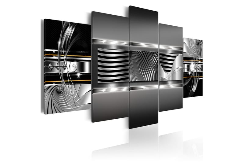 Tavla Rhythm Of Platinum 100x50, Artgeist sp. z o. o.
