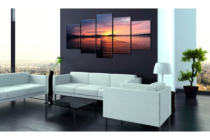 Tavla Road To Paradise 200x100 - Artgeist sp. z o. o. - Inredning - Tavlor & konst - Canvastavlor