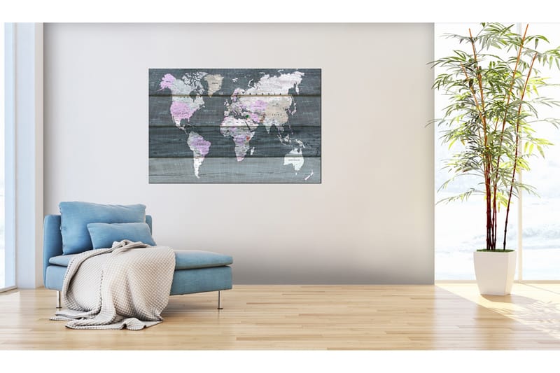 Tavla Roam across the World 120x80, Artgeist sp. z o. o.