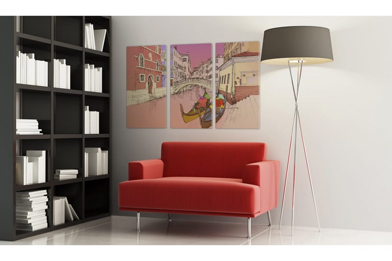 Tavla Romantic Gondolas 60x40 - Artgeist sp. z o. o. - Inredning - Tavlor & konst - Canvastavlor
