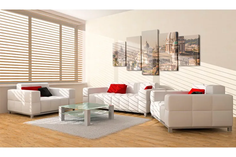Tavla Rome The Eternal City 200x100 - Artgeist sp. z o. o. - Inredning - Tavlor & konst - Canvastavlor