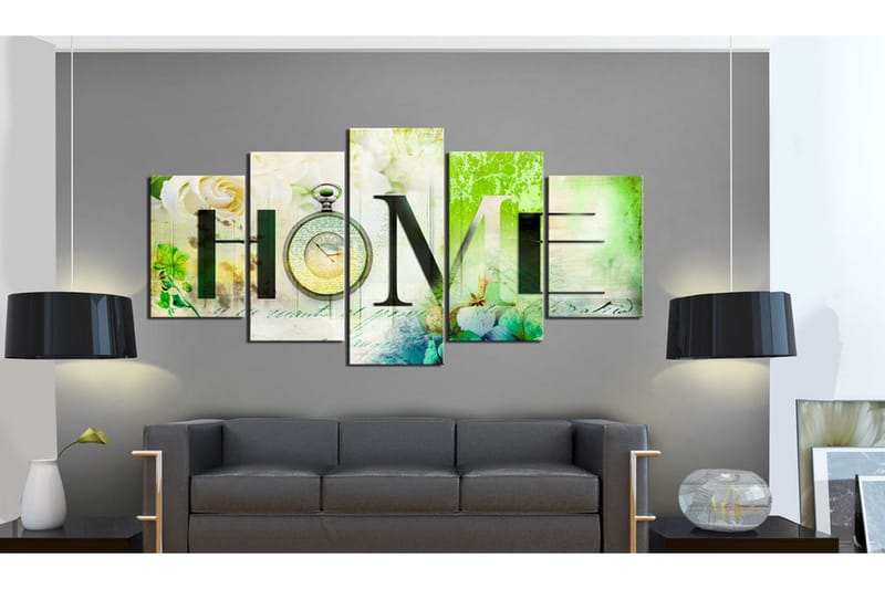 Tavla Rose House 100x50 - Artgeist sp. z o. o. - Inredning - Tavlor & konst - Canvastavlor