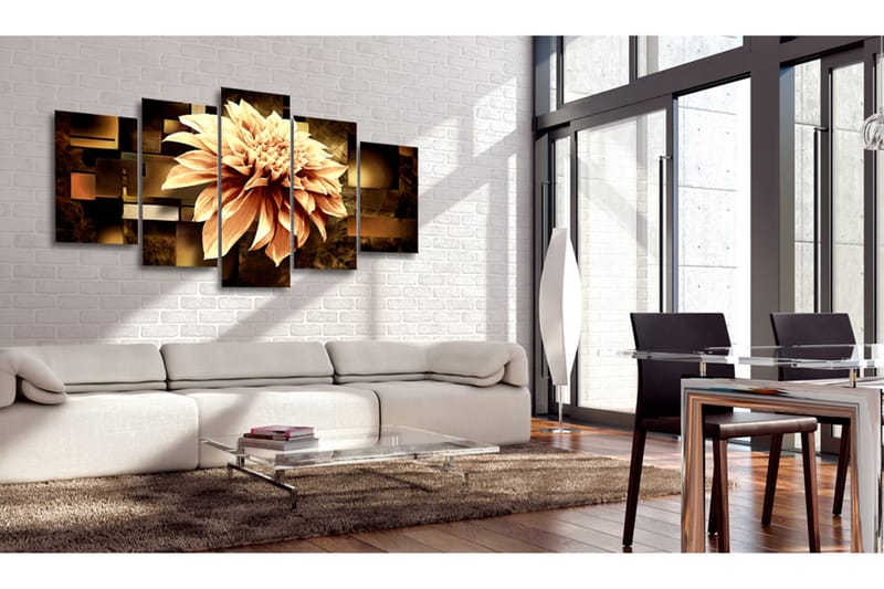 Tavla Royal Dahlia 100x50 - Artgeist sp. z o. o. - Inredning - Tavlor & konst - Canvastavlor