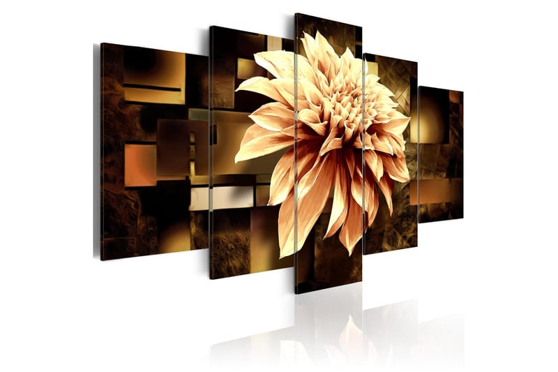 Tavla Royal Dahlia 200x100 - Artgeist sp. z o. o. - Inredning - Tavlor & konst - Canvastavlor