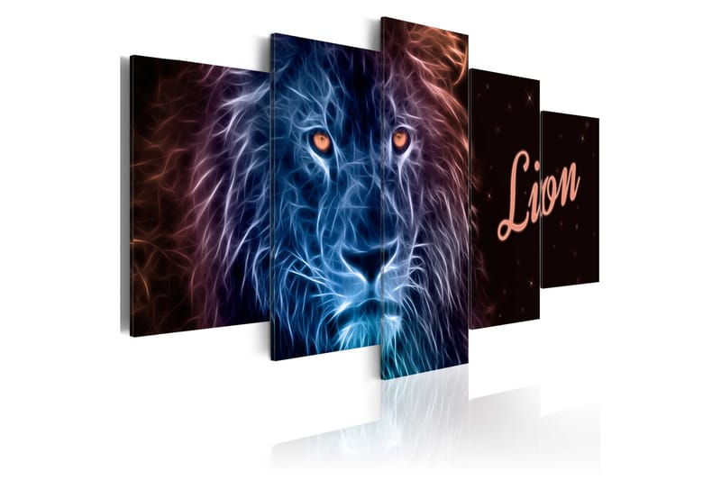 Tavla Royal Flames 100x50 - Artgeist sp. z o. o. - Inredning - Tavlor & konst - Canvastavlor
