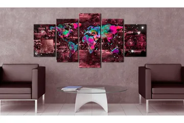 Tavla Ruby Journey 100x50 - Artgeist sp. z o. o. - Inredning - Tavlor & konst - Canvastavlor