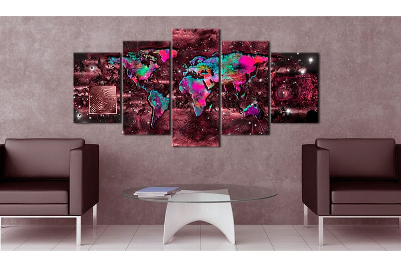 Tavla Ruby Journey 100x50 - Artgeist sp. z o. o. - Inredning - Tavlor & konst - Canvastavlor