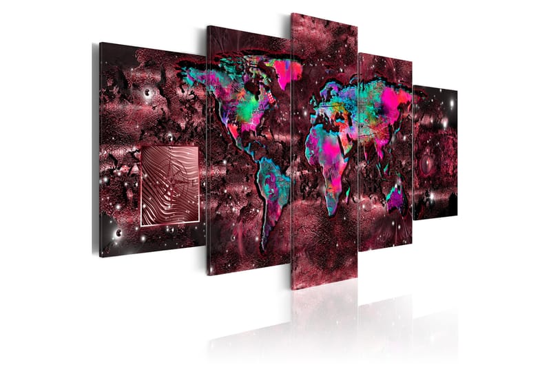 Tavla Ruby Journey 200x100 - Artgeist sp. z o. o. - Inredning - Tavlor & konst - Canvastavlor