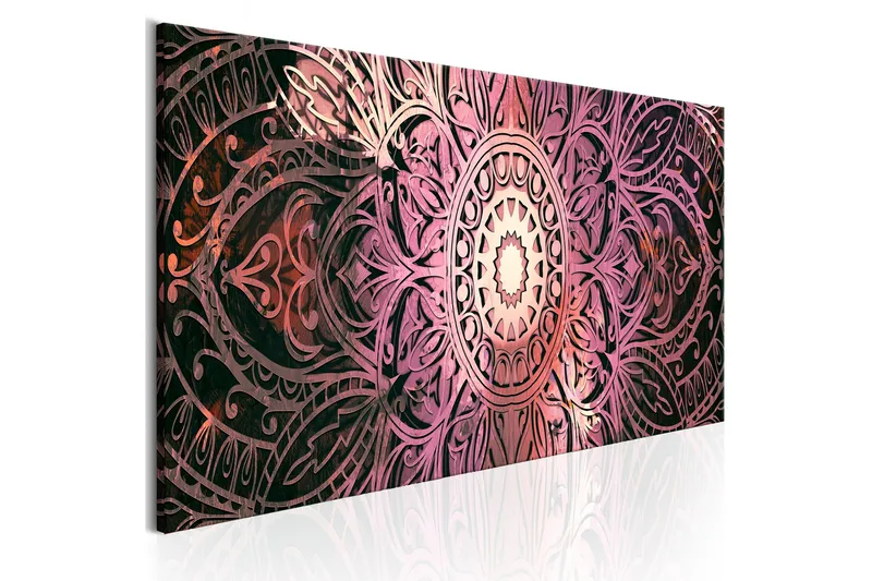 Tavla Ruby Mandala 135x45, Artgeist sp. z o. o.
