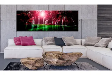 Tavla Ruby Waterfalls 135x45 - Artgeist sp. z o. o. - Inredning - Tavlor & konst - Canvastavlor