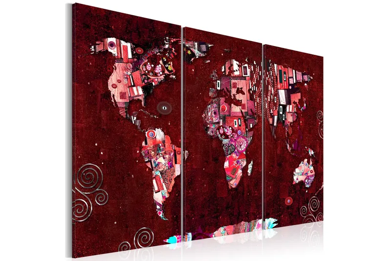 Tavla Ruby World 120x80, Artgeist sp. z o. o.