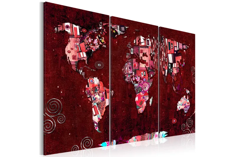 Tavla Ruby World 120x80, Artgeist sp. z o. o.