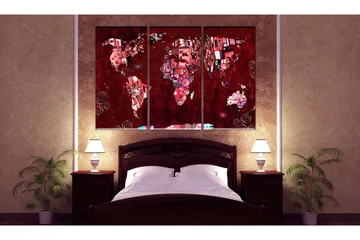 Tavla Ruby World 90x60 - Artgeist sp. z o. o. - Inredning - Tavlor & konst - Canvastavlor