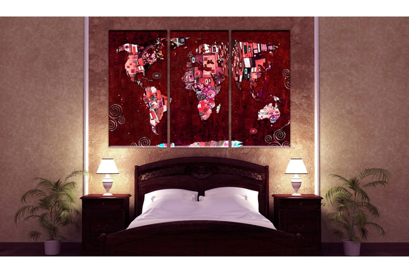 Tavla Ruby World 90x60 - Artgeist sp. z o. o. - Inredning - Tavlor & konst - Canvastavlor