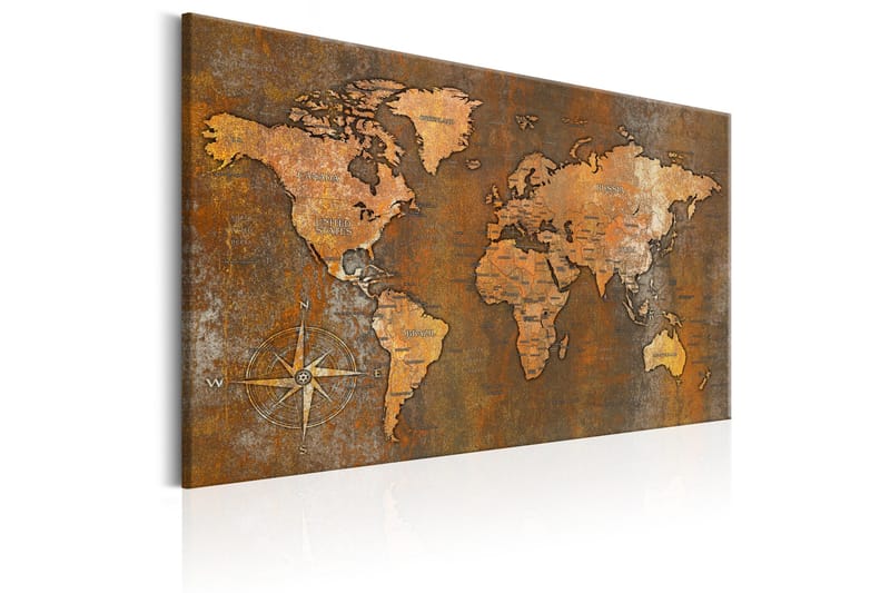 Tavla Rusty World 120x80 - Artgeist sp. z o. o. - Inredning - Tavlor & konst - Canvastavlor