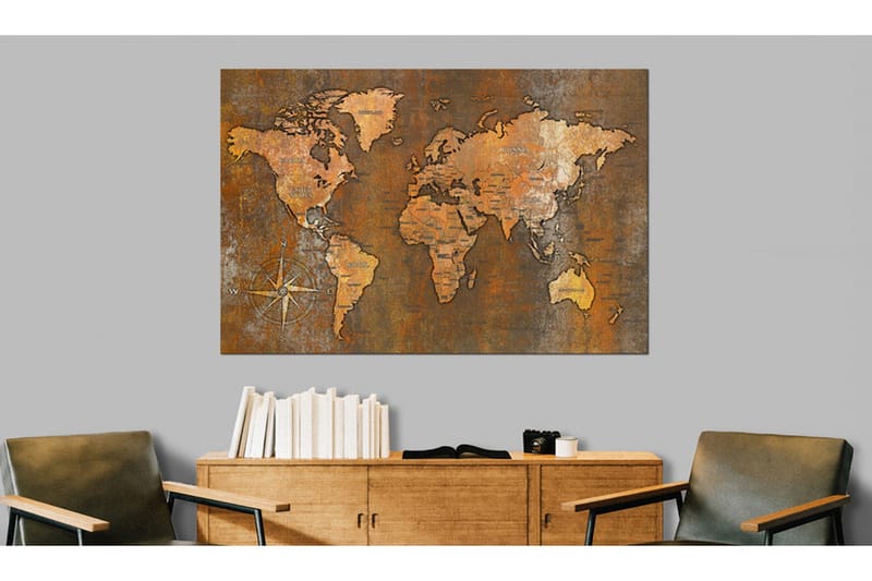 Tavla Rusty World 120x80, Artgeist sp. z o. o.