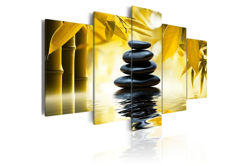 Tavla Safflower Relaxation 100x50, Artgeist sp. z o. o.