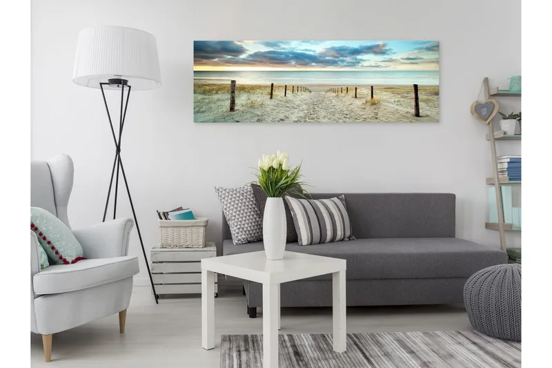 Tavla Sand Path (1 Part) Narrow 150x50, Artgeist sp. z o. o.