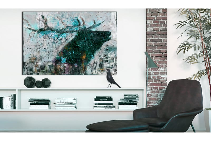Tavla Sapphire Deer 60x40 cm, undefined