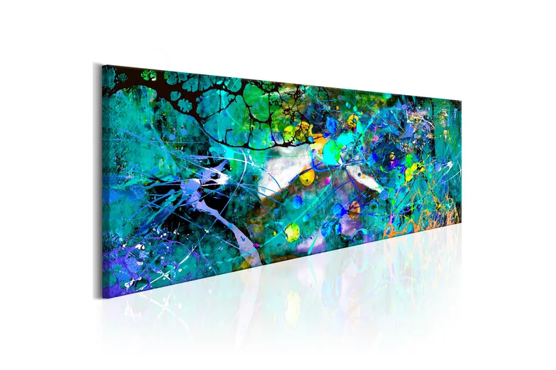 Tavla Sapphire Jungle 120x40, Artgeist sp. z o. o.