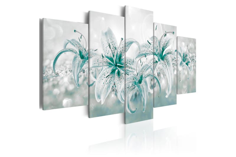 Tavla Sapphire Lilies 200x100, Artgeist sp. z o. o.