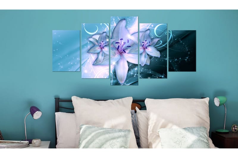 Tavla Sapphire Nights 200x100 - Artgeist sp. z o. o. - Inredning - Tavlor & konst - Canvastavlor