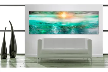 Tavla Sapphire Sea 135x45 - Artgeist sp. z o. o. - Inredning - Tavlor & konst - Canvastavlor