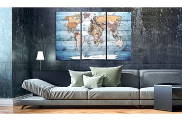 Tavla Sapphire Travels 90x60 - Artgeist sp. z o. o. - Inredning - Tavlor & konst - Canvastavlor