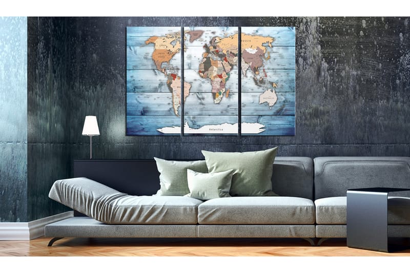 Tavla Sapphire Travels 90x60 - Artgeist sp. z o. o. - Inredning - Tavlor & konst - Canvastavlor