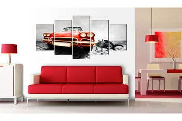 Tavla Scarlet Arrow 100x50 - Artgeist sp. z o. o. - Inredning - Tavlor & konst - Canvastavlor
