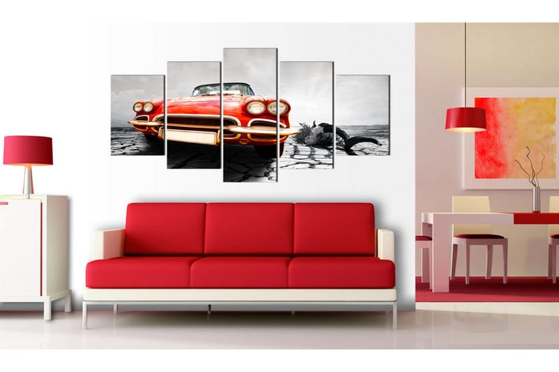 Tavla Scarlet Arrow 200x100 - Artgeist sp. z o. o. - Inredning - Tavlor & konst - Canvastavlor