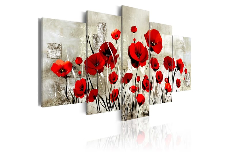 Tavla Scarlet Field 200x100, Artgeist sp. z o. o.