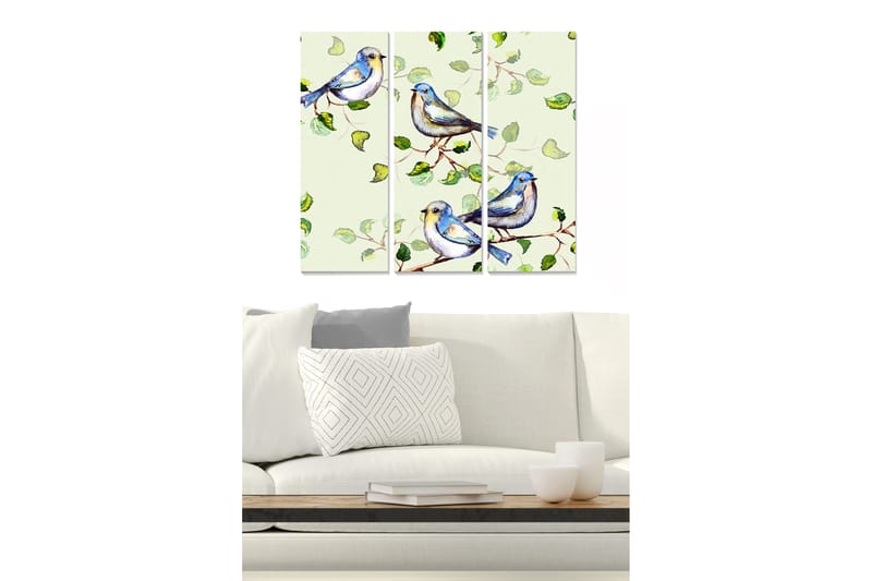 Tavla Scenic 3-pack Flerfärgad - 20x50 cm - Inredning - Tavlor & konst - Canvastavlor