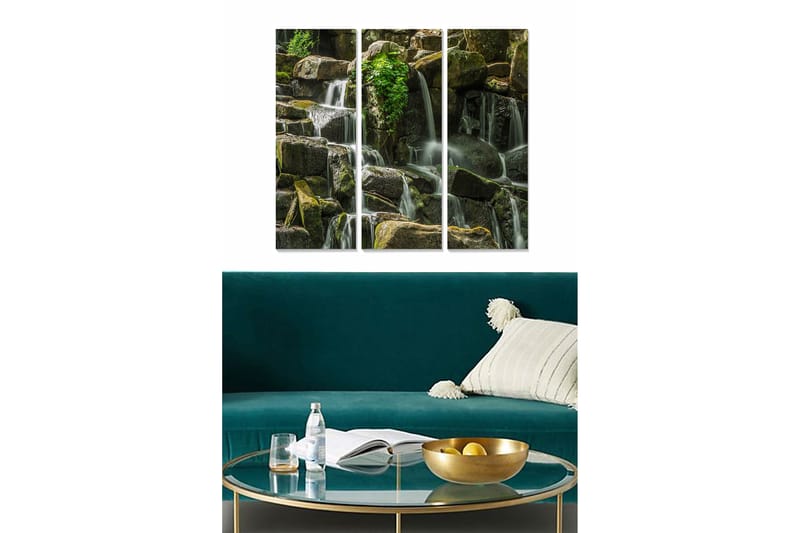 Tavla Scenic 3-pack Flerfärgad - 20x50 cm - Inredning - Tavlor & konst - Canvastavlor