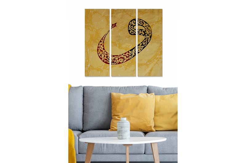 Tavla Scenic 3-pack Flerfärgad - 20x50 cm - Inredning - Tavlor & konst - Canvastavlor