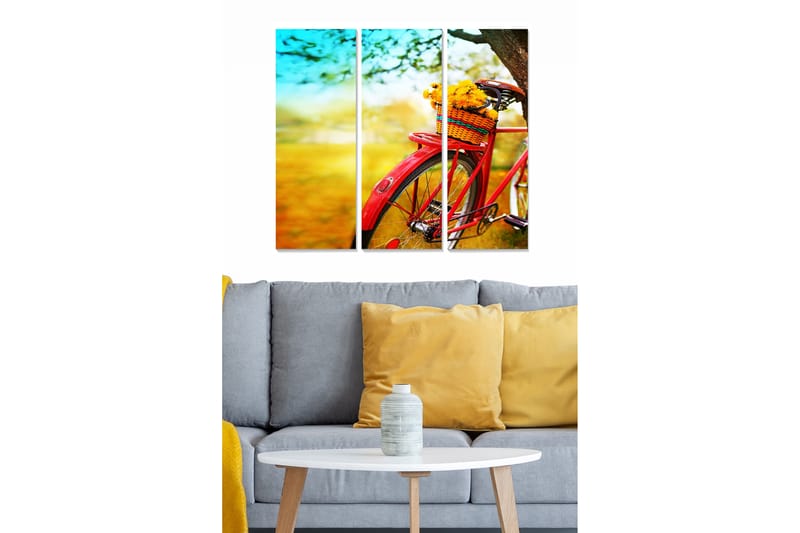Tavla Scenic 3-pack Flerfärgad - 20x50 cm - Inredning - Tavlor & konst - Canvastavlor