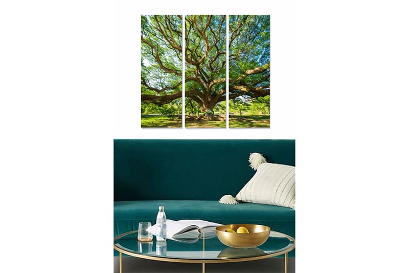 Tavla Scenic 3-pack Flerfärgad - 20x50 cm - Inredning - Tavlor & konst - Canvastavlor
