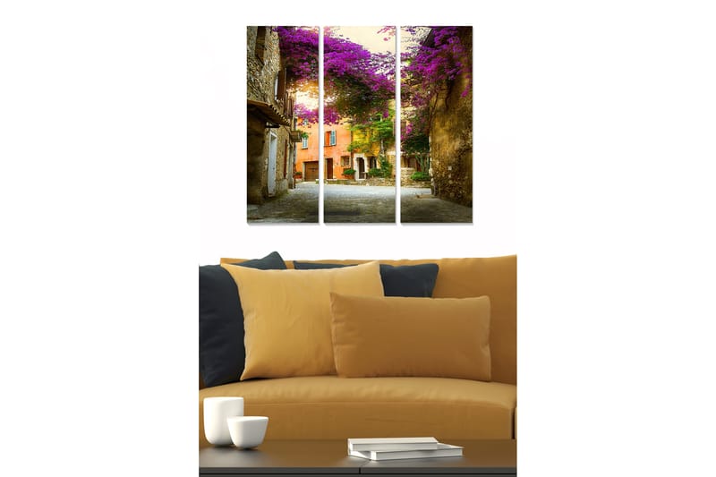Tavla Scenic 3-pack Flerfärgad - 20x50 cm - Inredning - Tavlor & konst - Canvastavlor