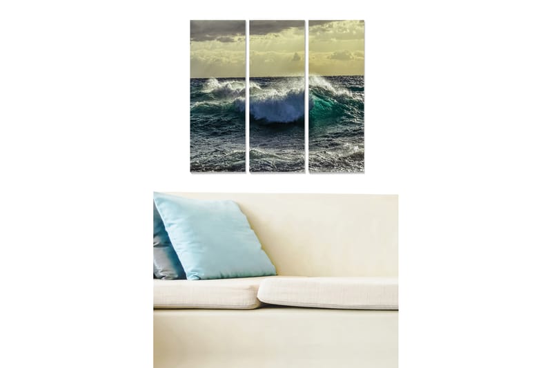 Tavla Scenic 3-pack Flerfärgad - 20x50 cm - Inredning - Tavlor & konst - Canvastavlor