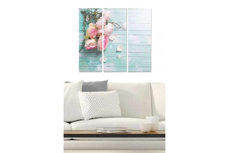 Tavla Scenic 3-pack Flerfärgad - 20x50 cm - Inredning - Tavlor & konst - Canvastavlor