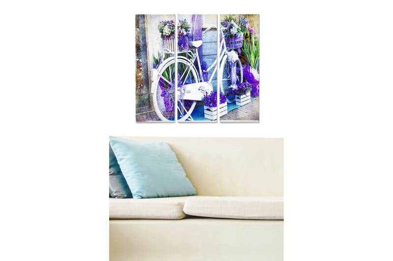 Tavla Scenic 3-pack Flerfärgad - 20x50 cm - Inredning - Tavlor & konst - Canvastavlor