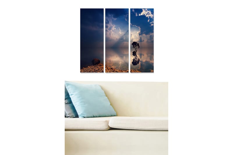 Tavla Scenic 3-pack Flerfärgad - 20x50 cm - Inredning - Tavlor & konst - Canvastavlor