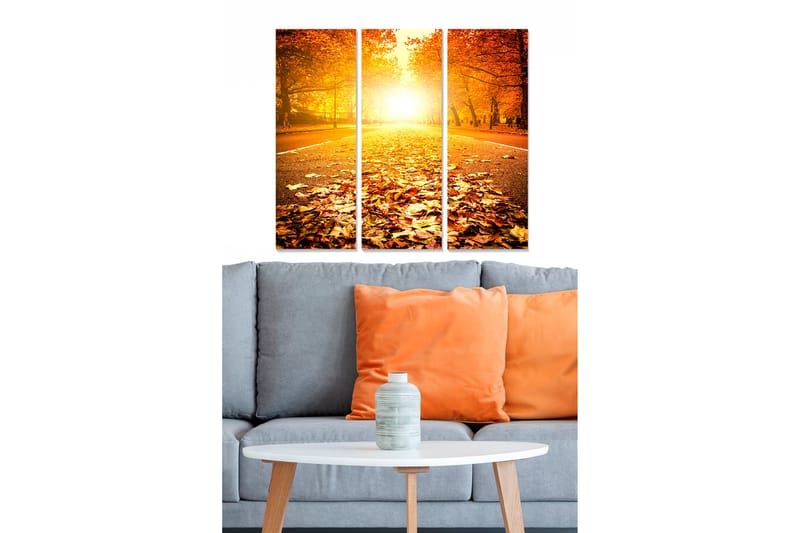Tavla Scenic 3-pack Flerfärgad - 20x50 cm - Inredning - Tavlor & konst - Canvastavlor
