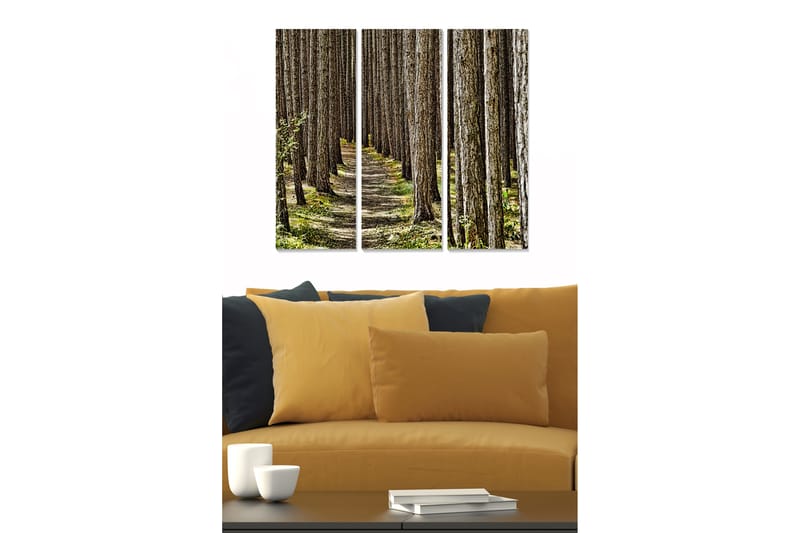 Tavla Scenic 3-pack Flerfärgad - 20x50 cm - Inredning - Tavlor & konst - Canvastavlor
