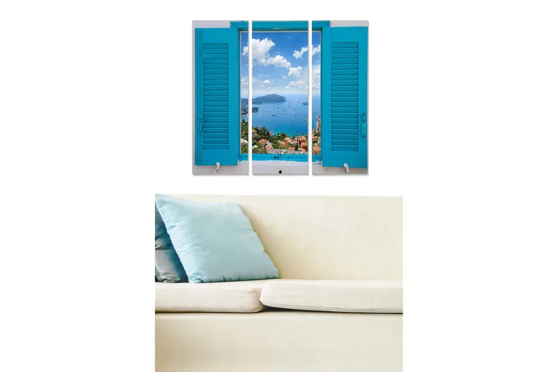 Tavla Scenic 3-pack Flerfärgad, 20x50 cm