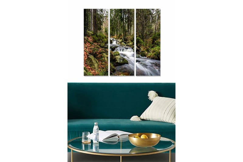 Tavla Scenic 3-pack Flerfärgad, 20x50 cm